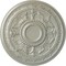Ekena Millwork Tellson Ceiling Medallion (Fits Canopies up to 6 3/4"), 30 5/8"OD x 2 1/2"P, Flash Copper CM30TEFCS - alternate 1